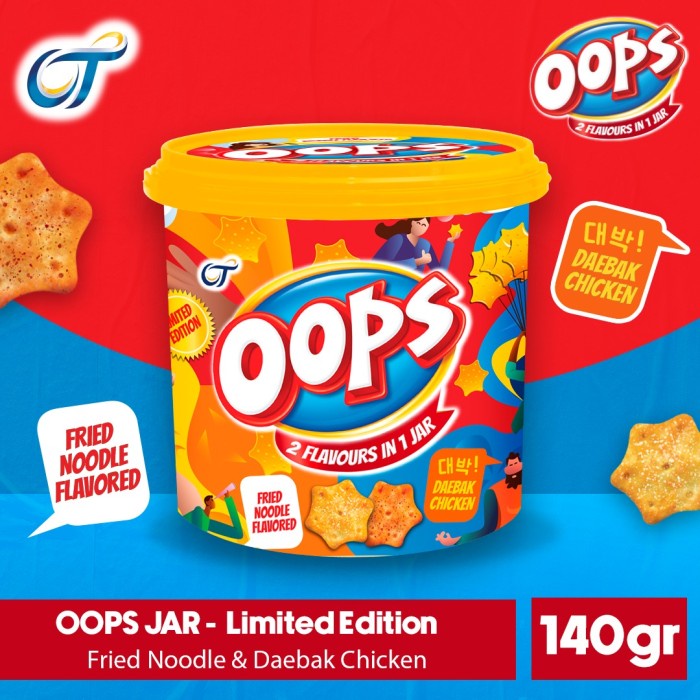 

Oops Daebak Chicken & Fried Noodle 140 Gram [1 Jar]