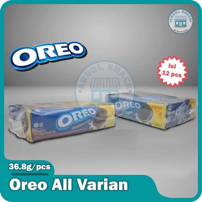 

Oreo Biskuit Krim Coklat dan Original 1 pack isi 12pcs