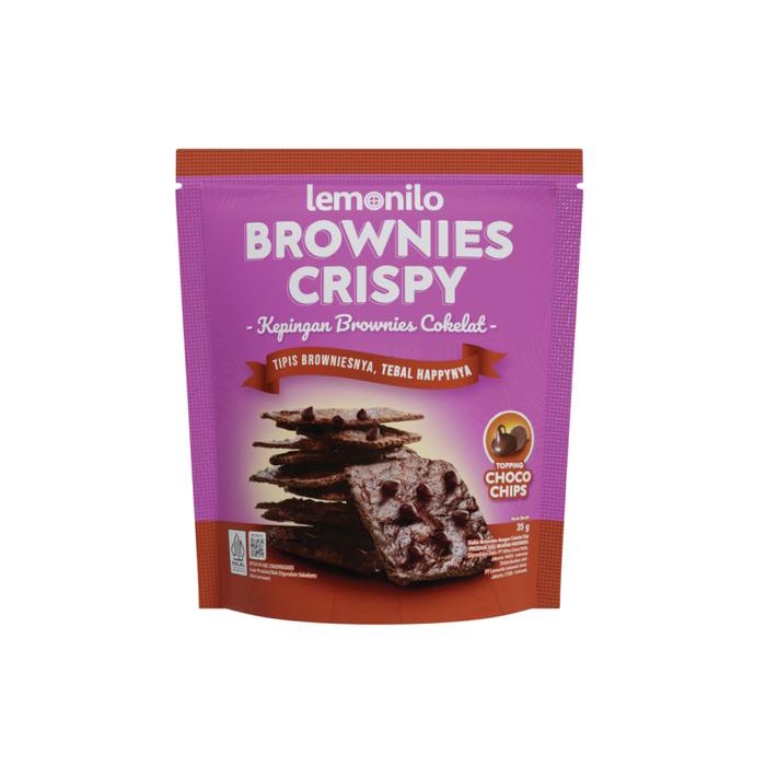 

3 Pcs Lemonilo Brownies Crispy Chocochips 35g - FS