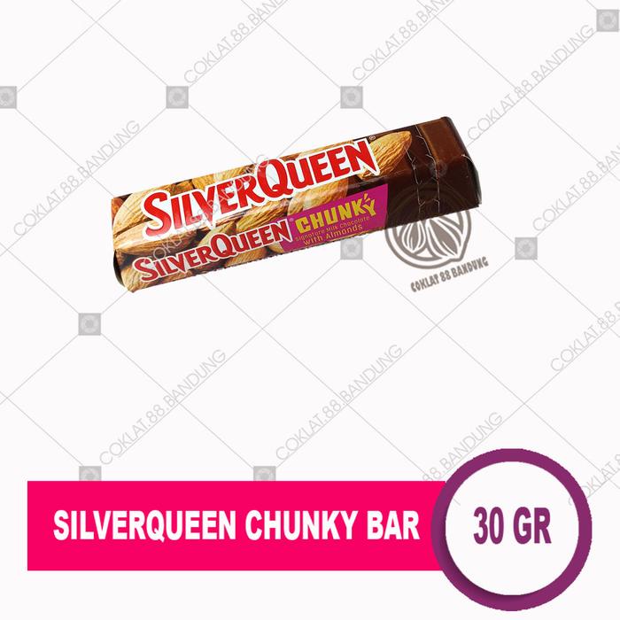

SILVERQUEEN CHUNKY BAR 10 PCS X 26gr ex 30 gr, COKELAT SILVERQUEEN CHUNKY 26 GRAM ISI 10 COKLAT