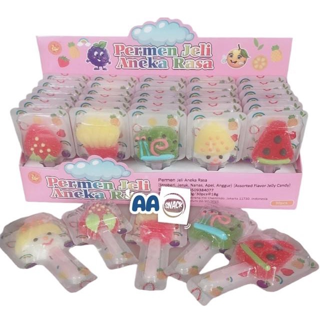 

WILL LOLLY JELLY ISI 30 X 10GR ( MOTIF DI KIRIM RANDOM )