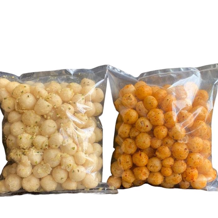 

BUNDLING Cimol Kering Endog Lewo Spesial Daun Jeruk 250GR Ori + 250GR Pedas Camilan Cemilan Makanan