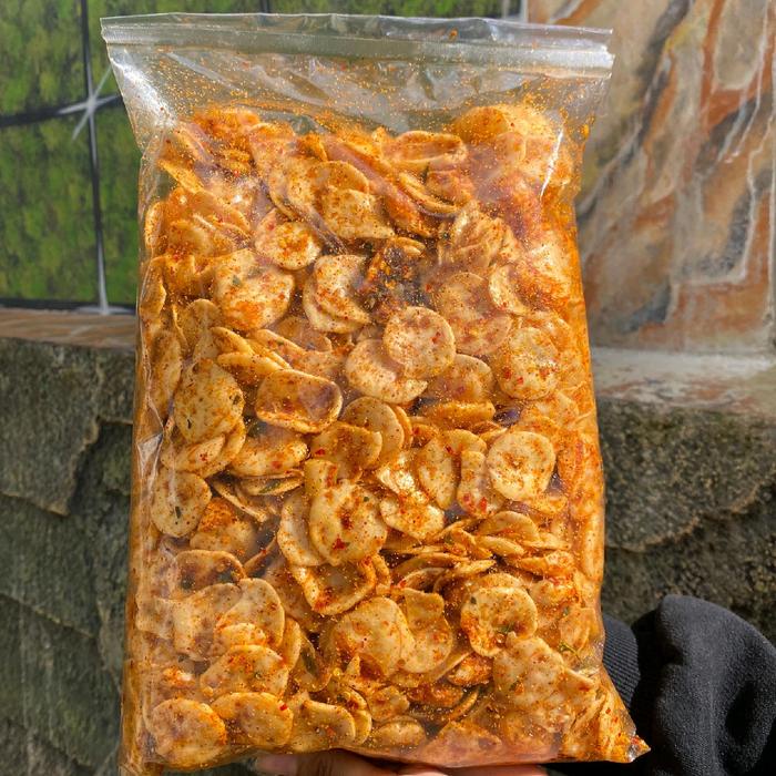 

kerupuk putih kerupuk udang pedas daun jeruk 1kg
