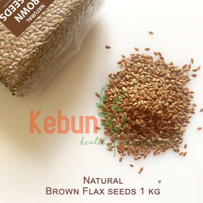 

Natural Brown Flaxseeds 1 Kg