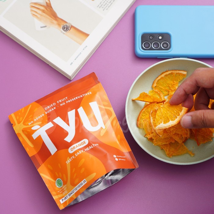 

Tyu Orange Chewy Fruit 30gr