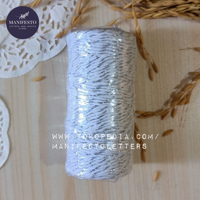 

pernakpernik- Bakers Twine Cotton Golden Series Roll tali craft packing kado
