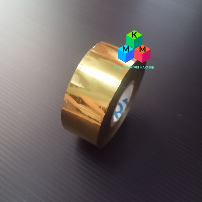 

pernakpernik- RIBBON TAPE WARNA GOLD 30mmx120meter ( Harga per 1pc )