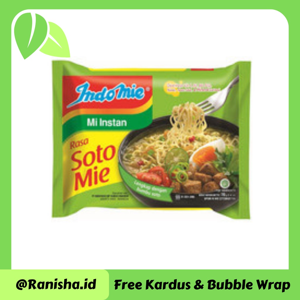 

Indomie Mie Instant Soto Mie Pack 70G