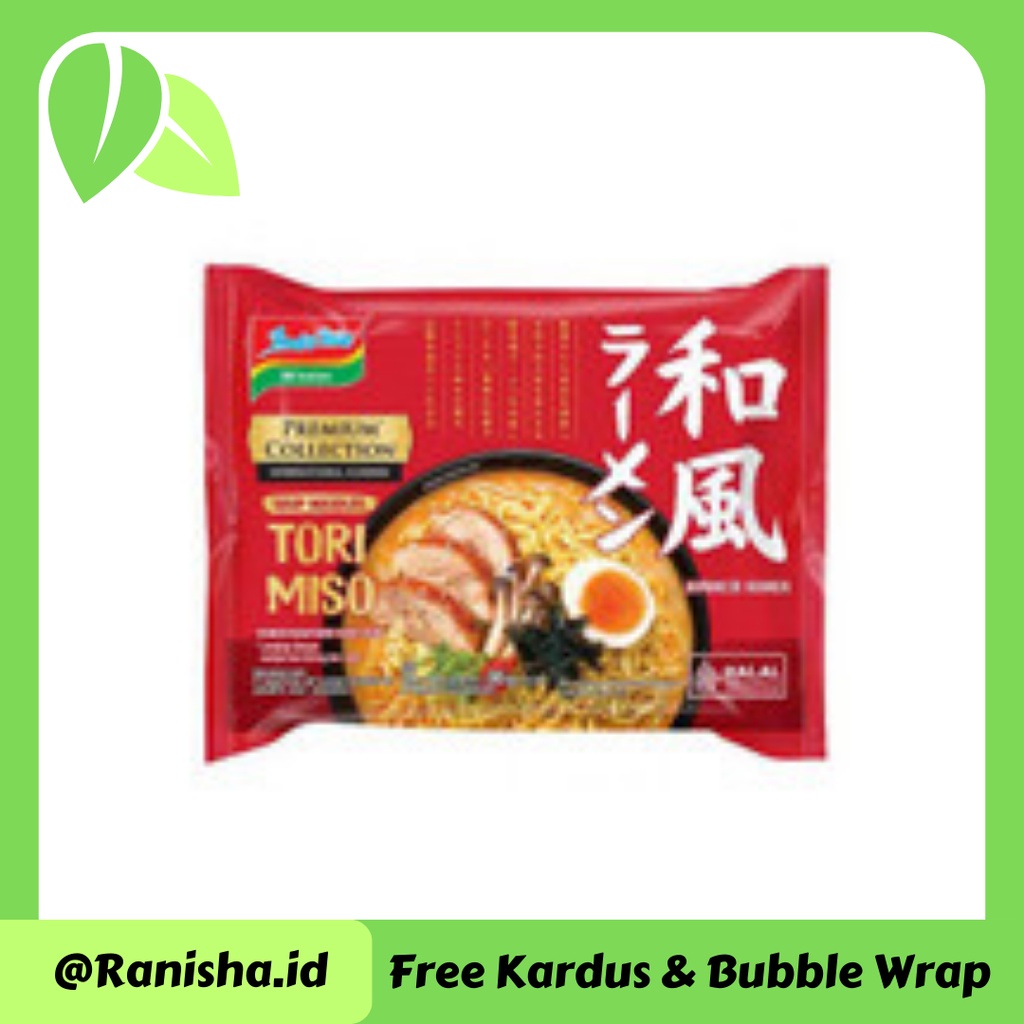 

Indomie Mie Instant Premium Japanese Tori Miso Ramen Pack 86G