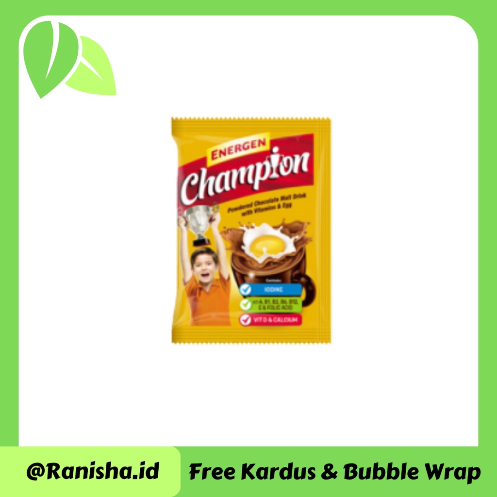 

Champion Minuman Serbuk 4 In 1 Cokelat Renceng 10X35/30G