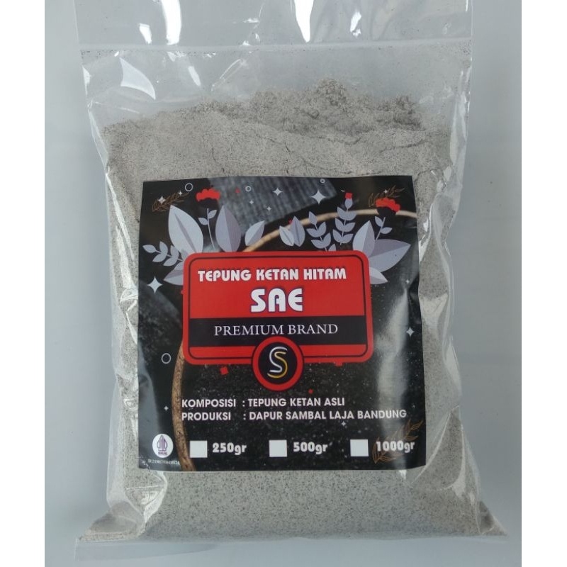 

HJ tepung ketan hitam asli 1kg