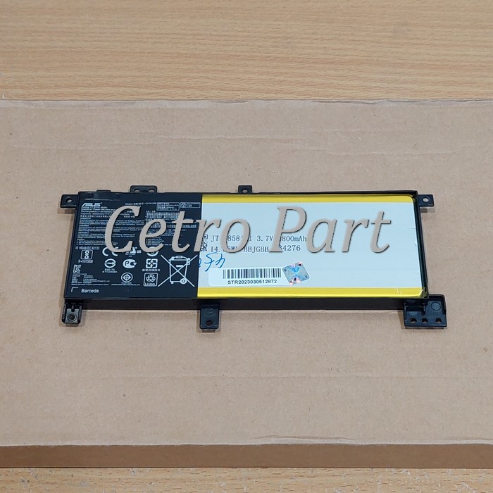 Jutech - Batre Baterai ASUS A456 A456U A456UJ A456UV A456UF A456UQ-C21N1508