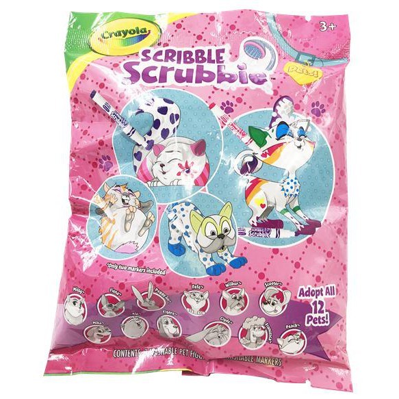 

TERLARIS! Crayola Scribble Scrubbie Mystery Bag