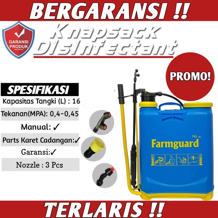 Hand sprayer pertanian manual 16 liter hama rayap