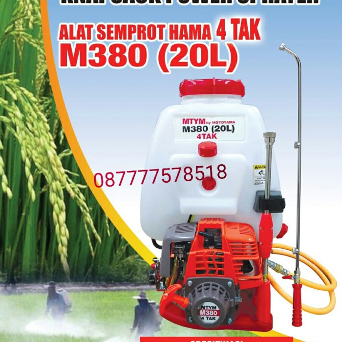 Alat Semprot Hama 4Tak Sprayer Engine Motoyama M 380