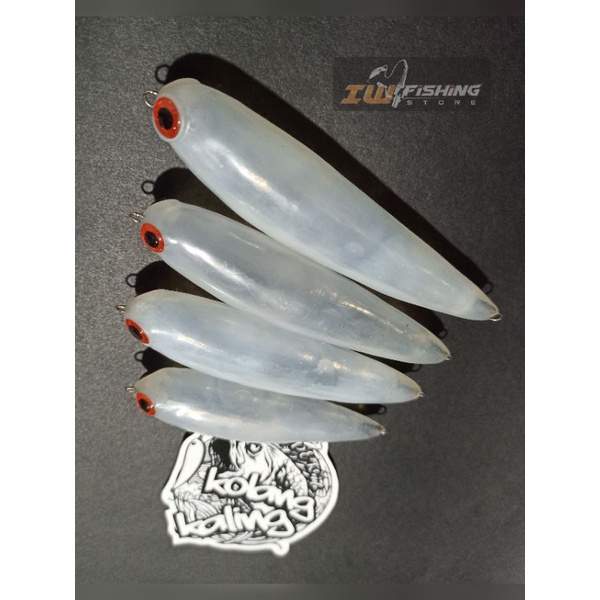 {{ Lure Wtd Kolang-Kaling Top Water Splas Bahan Lem Tembak Ukuran 7,8,9 Dan 10 Cm Umpan Pancing