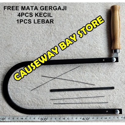 (Good) BENTANGAN GERGAJI TRIPLEK FREE/ MATA GERGAJI 4PCS