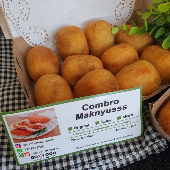 

..... Combro Maknyusss Oncom Pedas Biasa Isi 10Pcs (Digoreng)