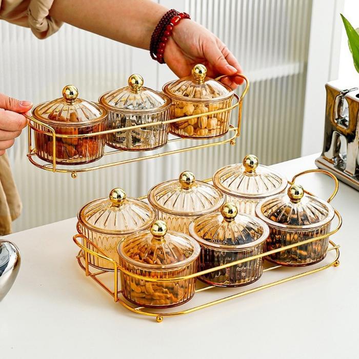 

Toples Lebaran Snack Tray Toples Tempat Kue Cemilan Kotak Penyimpanan Makanan Toples Lebaran Set