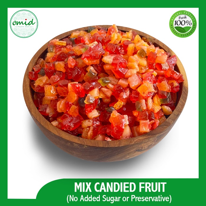 

Mixed Candied Fruit Buah Kering Campuran ( 250 Gr )
