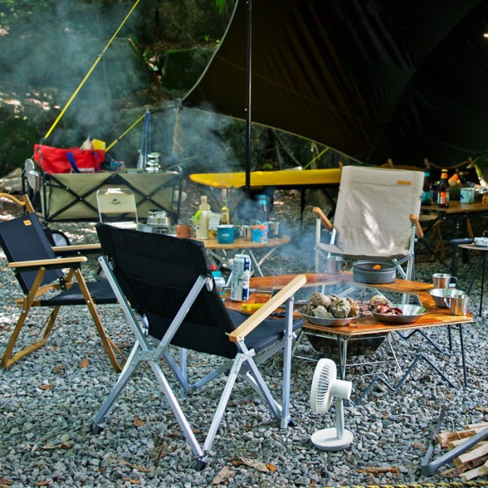 KURSI LIPAT CAMPING NATUREHIKE SHANGYE NH19JJ004 FOLDING CHAIR ALLOY