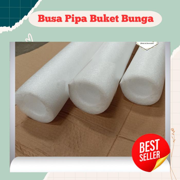 GABUS BUSA BUNGA ELASTIS DEKORASI PELAMINAN PANJANG 2M OASIS FLORAL FOAM