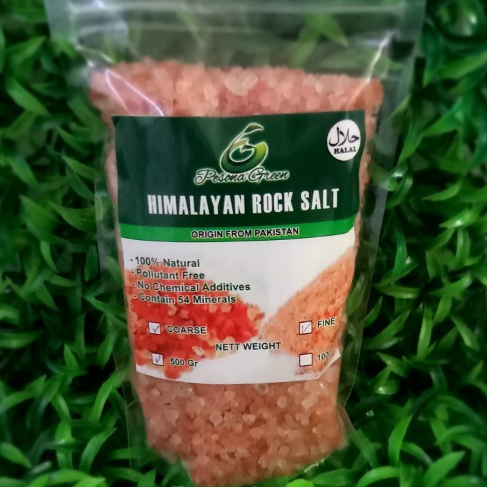 

(Best) GARAM HIMALAYA KASAR HIMALAYAN SALT COARSE GARAM TERAPI 1Kg
