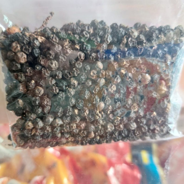 

(Best) BIJI LADA HITAM UTUH WHOLE BLACK PEPPER 50GR