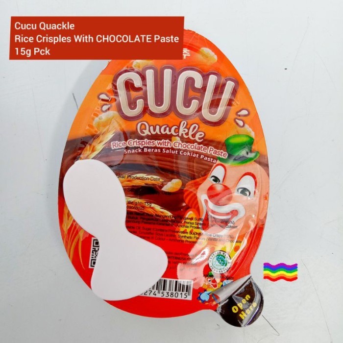 

(Good) cucu quackle coklat 24 snack sereal beras coklat salut pasta