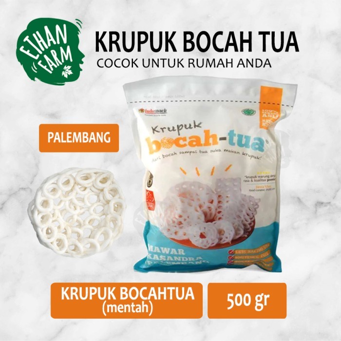 

(Good) Bocah Tua Kerupuk 500gr Mentah. Krupuk. Original