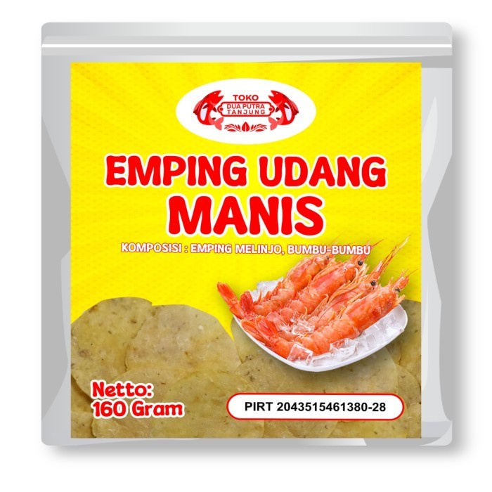 

(Good) Emping Belinjo / Blinjo / Melinjo Udang Mentah Manis / Pedas Tanjung
