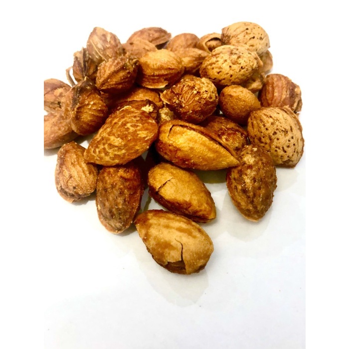 

(Good) Kacang Almond kulit 1kg Rasa Susu