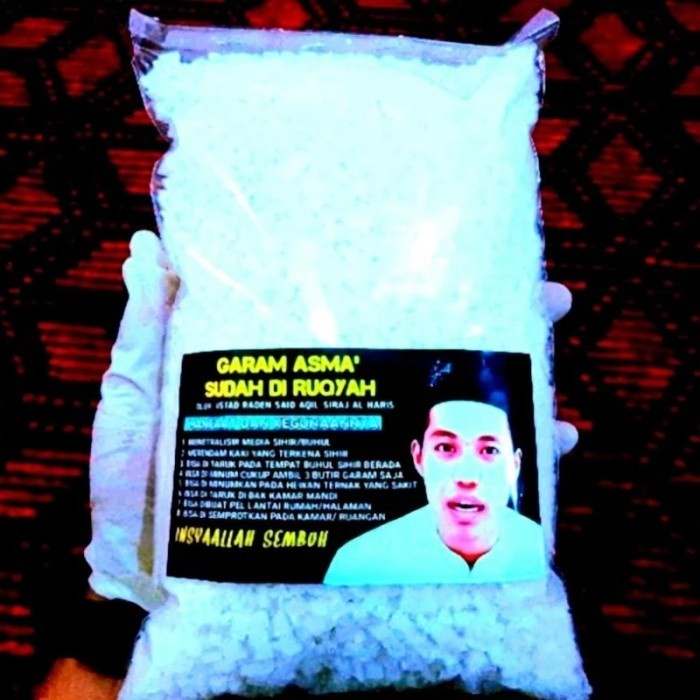 

(Good) Garam Asma' 1 KG Termurah Sudah di RuqyahBisa di Tes