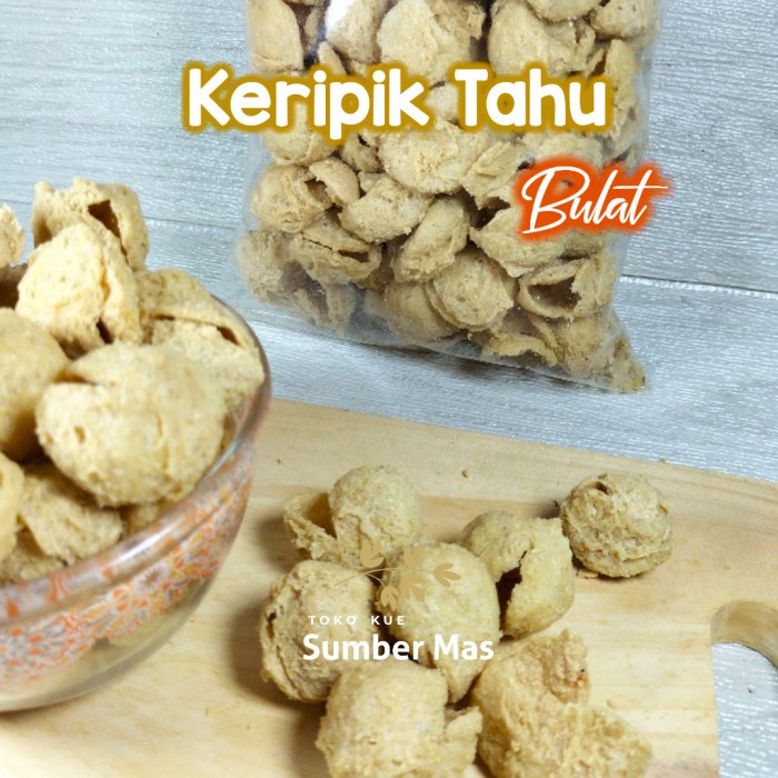 

Keripik / Tahu Bulat / Kulit Tahu Bulat Camilan Kiloan 500 Gr