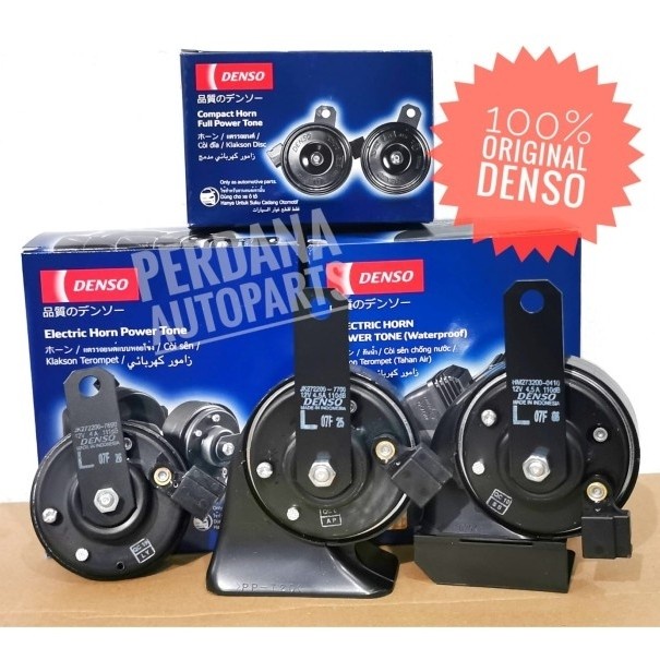 Klakson Keong Denso Waterproof Single Pin Toyota Raize