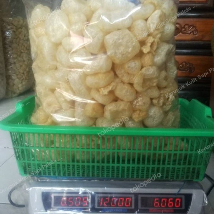 

Kerupuk Kulit Sapi Gurih [500G]