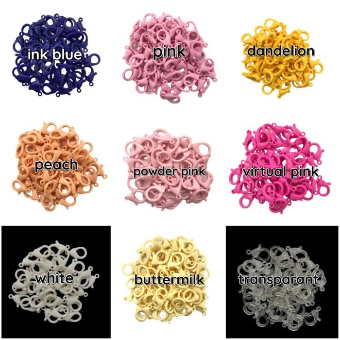 

(Good) 01BIJI - KOKOT UDANG PLASTIK/MINIMAL ORDER RP 10.000