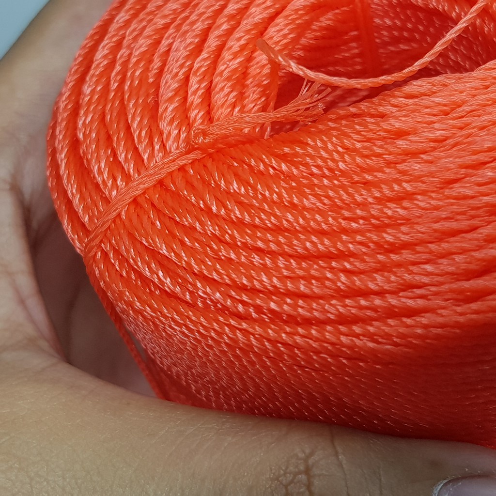 Terbaru Tali Tambang Plastik Tebal 1 mm Kuat Untuk Layangan Besar Koang Calungan Naga Hias dan