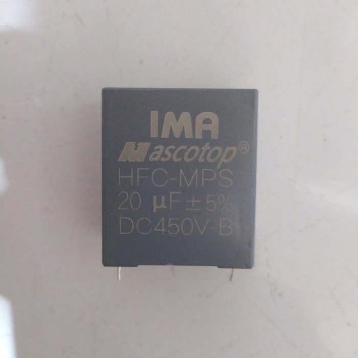 KAPASITOR CAPASITOR 20UF 450VDC