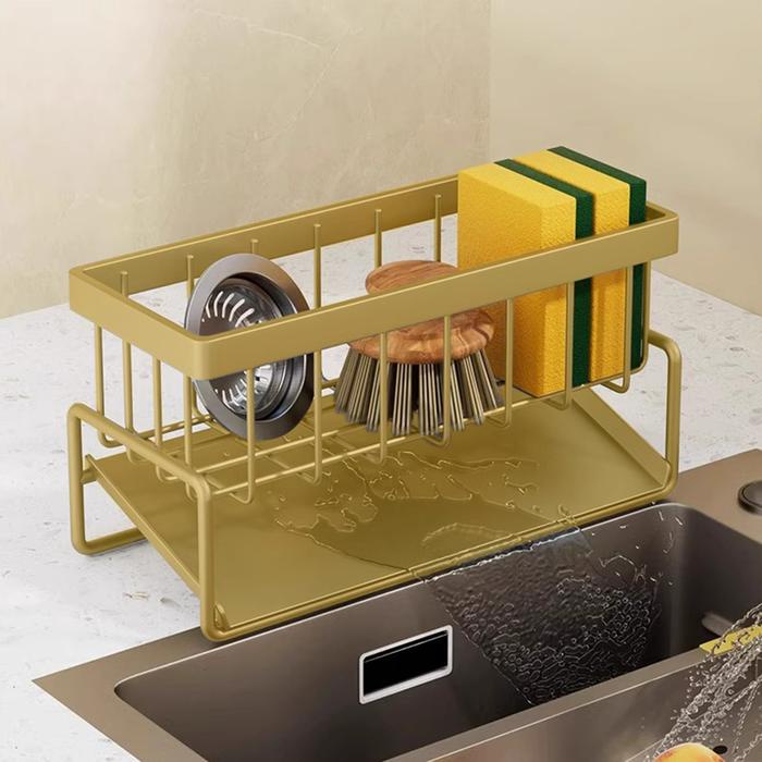 JTTOP" RAK GANTUNG ORGANIZER WASTAFEL CUCI PIRING / RAK PENGERING SPON CUCI PIRING MODEL GANTUNG