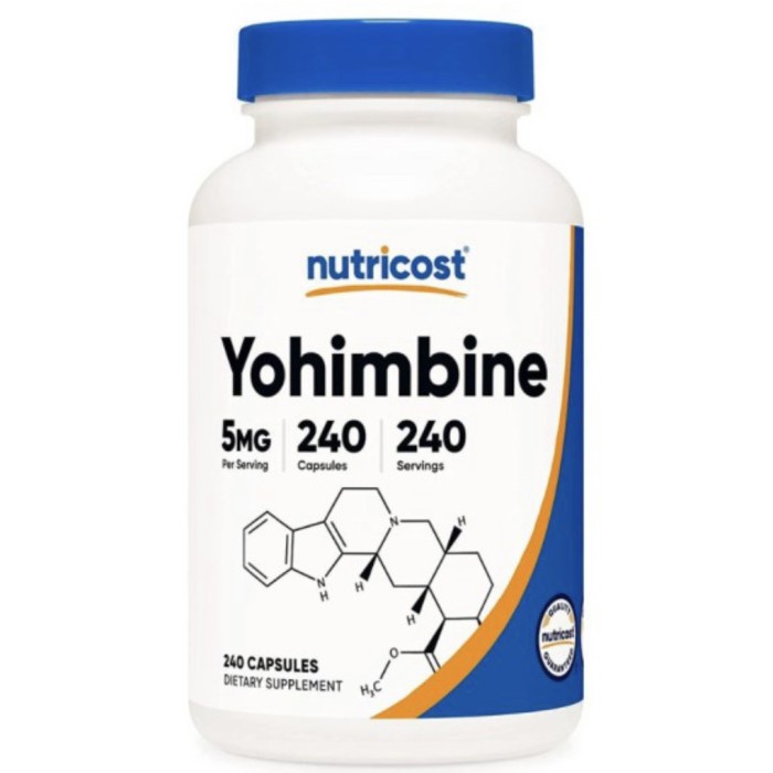 Nutricost Yohimbine 5Mg