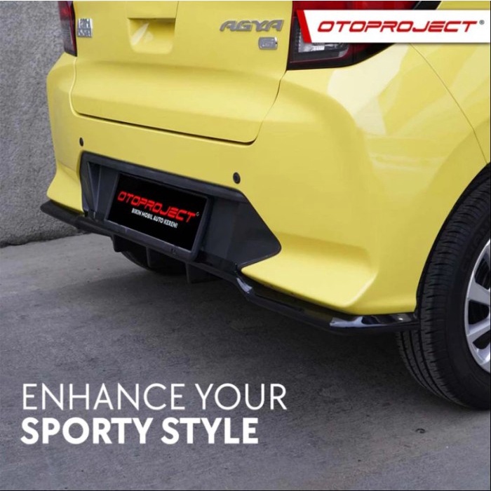 Otoproject - Rear Diffuser A.N Agya / Ayla 2023