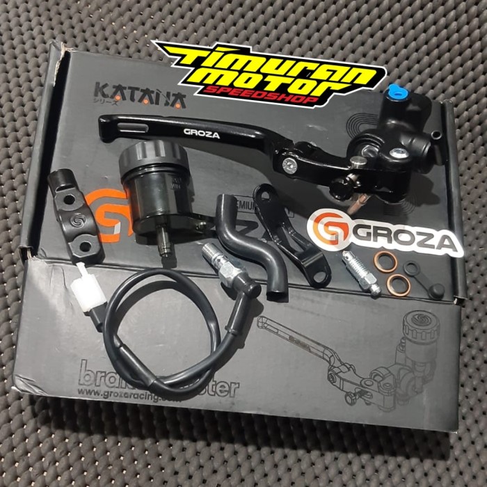 Master Rem Groza Katana 14 Mm Hitam Kanan