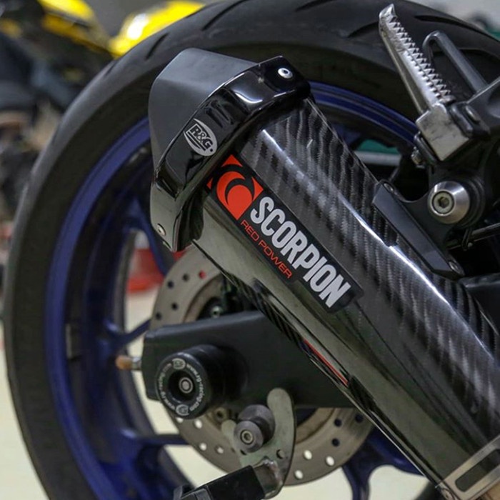 Pelindung Knalpot R&G Scorpion Serket Yoshimura R77 Prospeed Shark