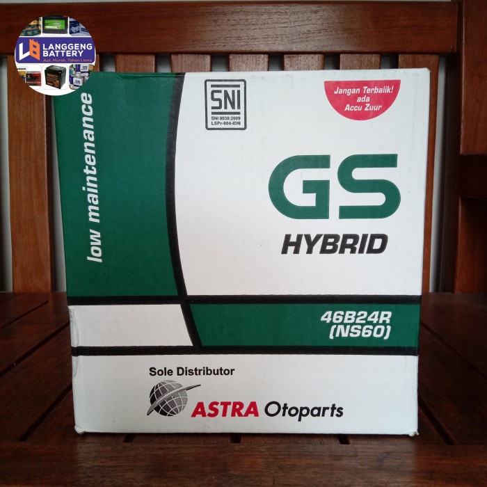 Aki Mobil Toyota Avanza Ns60 Gs Hybrid