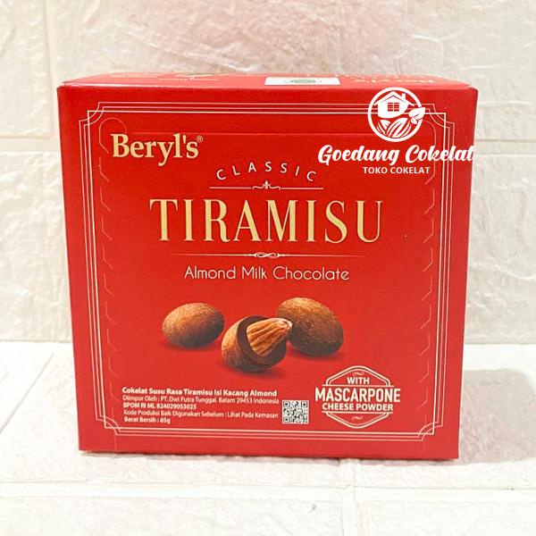 

Beryl'S Classic Tiramisu Almond Green Tea Milk White Chocolate 65G Beryls Coklat Cokelat Malaysia