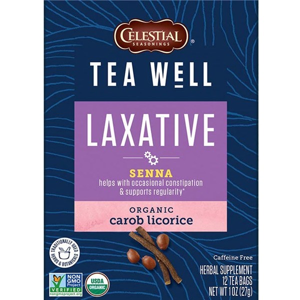 

Celestial Seasonings Laxative Senna Organic Carob Licorice 12 X 2.25G