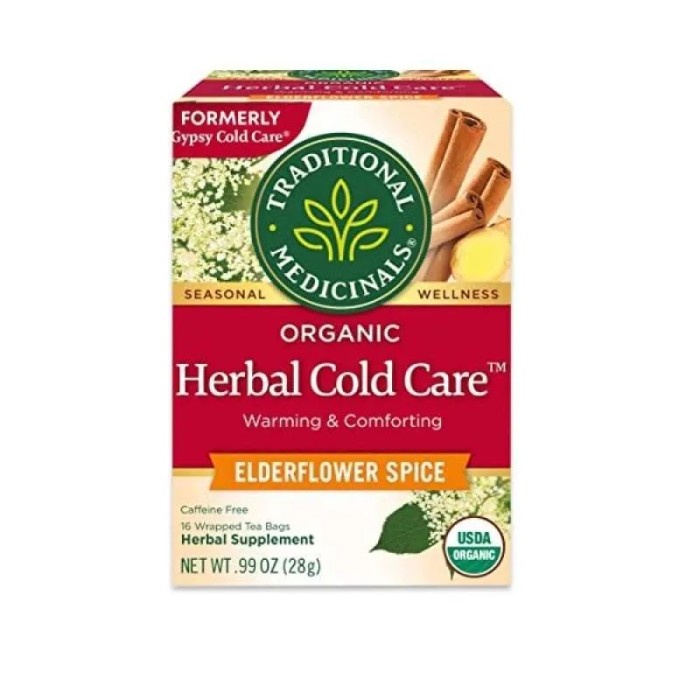 

Traditional Medicinals Organic Herbal Cold Care 16 X 1.75 Gram