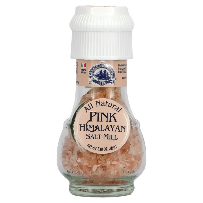 

Drogheria & Alimentari All Natural Pink Himalayan Salt Grinder 90 Gram