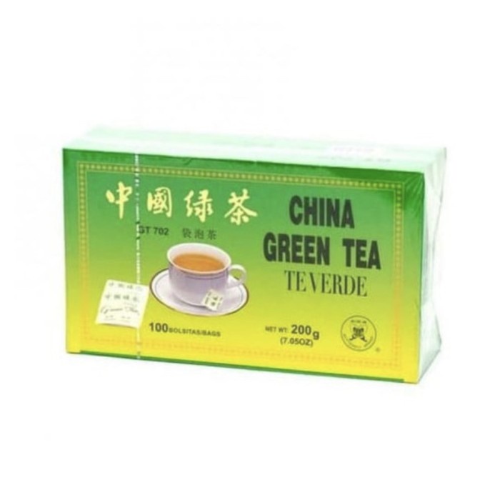 

Teh China Green Tea Te Verde Gt 702 Butterfly Brand 200 Gram